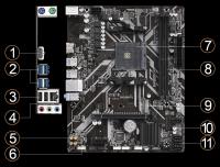 GIGABYTE B450M-K V1.0 AMD B450 DDR4 M.2 AM4 ANAKART
